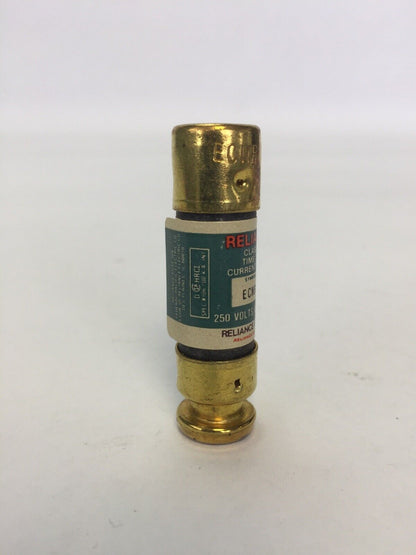 BRUSH/RELIANCE ECNR 1 1/8 FUSE 250VAC 1-1/8AMP CLASS RK5 (LOT OF 10)