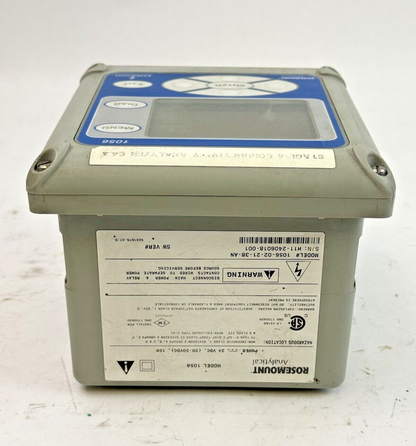 ROSEMOUNT ANALYTICAL / EMERSON - 1056-02-21-38-AN - INTELLIGENT DUAL INPUT ANALY