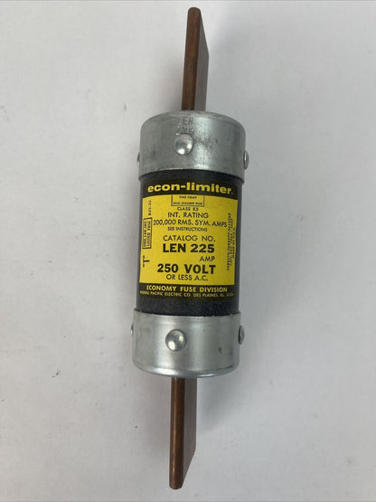 ECONOMY LEN 225 ECON-LIMITER CLASS K5 FUSE 225AMP 250VAC