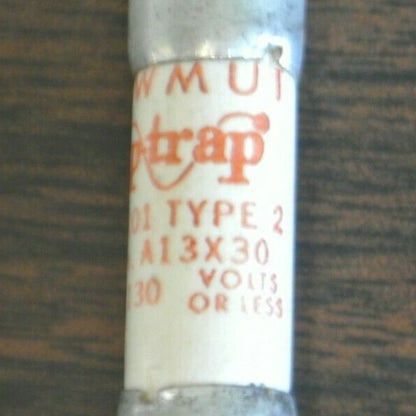 BOX of 10 / SHAWMUT A13X30 AMP-TRAP® FUSE / 30A / 130V / NEW SURPLUS