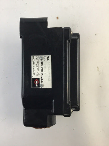 CUTLER HAMMER 10250H2740 STD. DUTY FORWARD/REVERSE SWITCH 600V