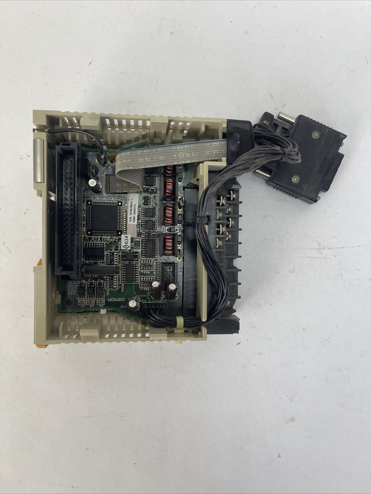 OMRON CQM1-DA021 D/A UNIT 0-20mA/-10 - +10V