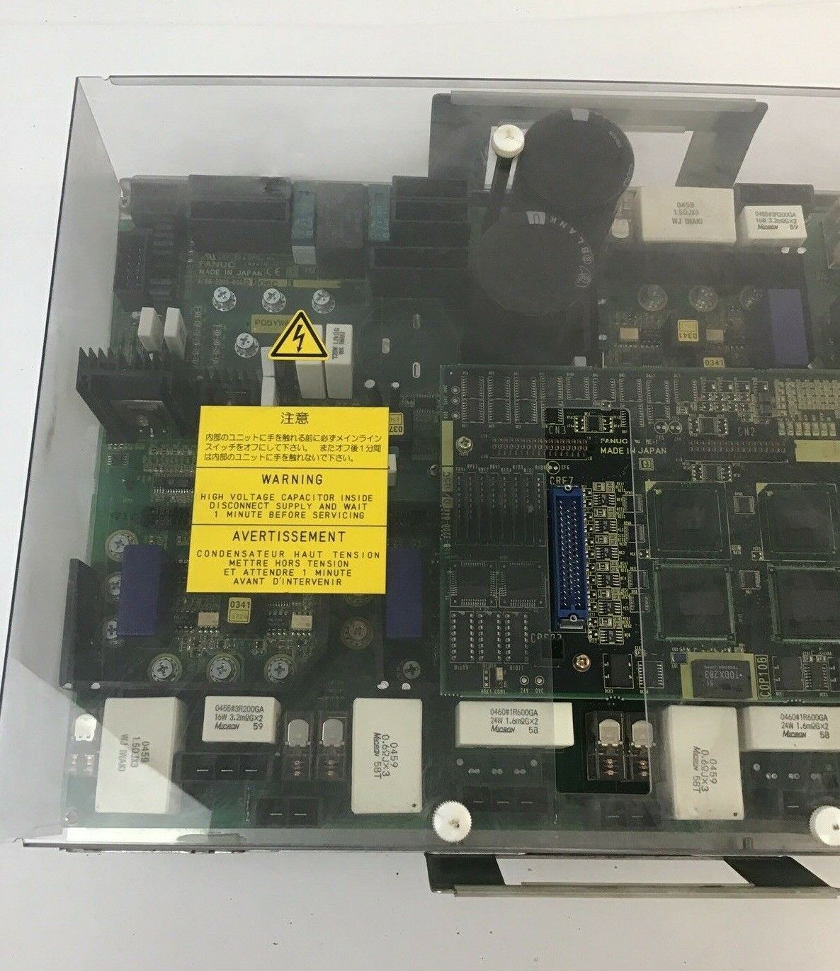 FANUC SERVO AMPLIFIER A16B-2000-0062/06C W/ A16B-3200-0440/05C