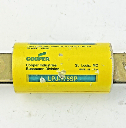 BUSS - LPJ-175SP- DUAL-ELEMENT, TIME DELAY, CURRENT-LMTG - FUSE - 125A, 600 VAC