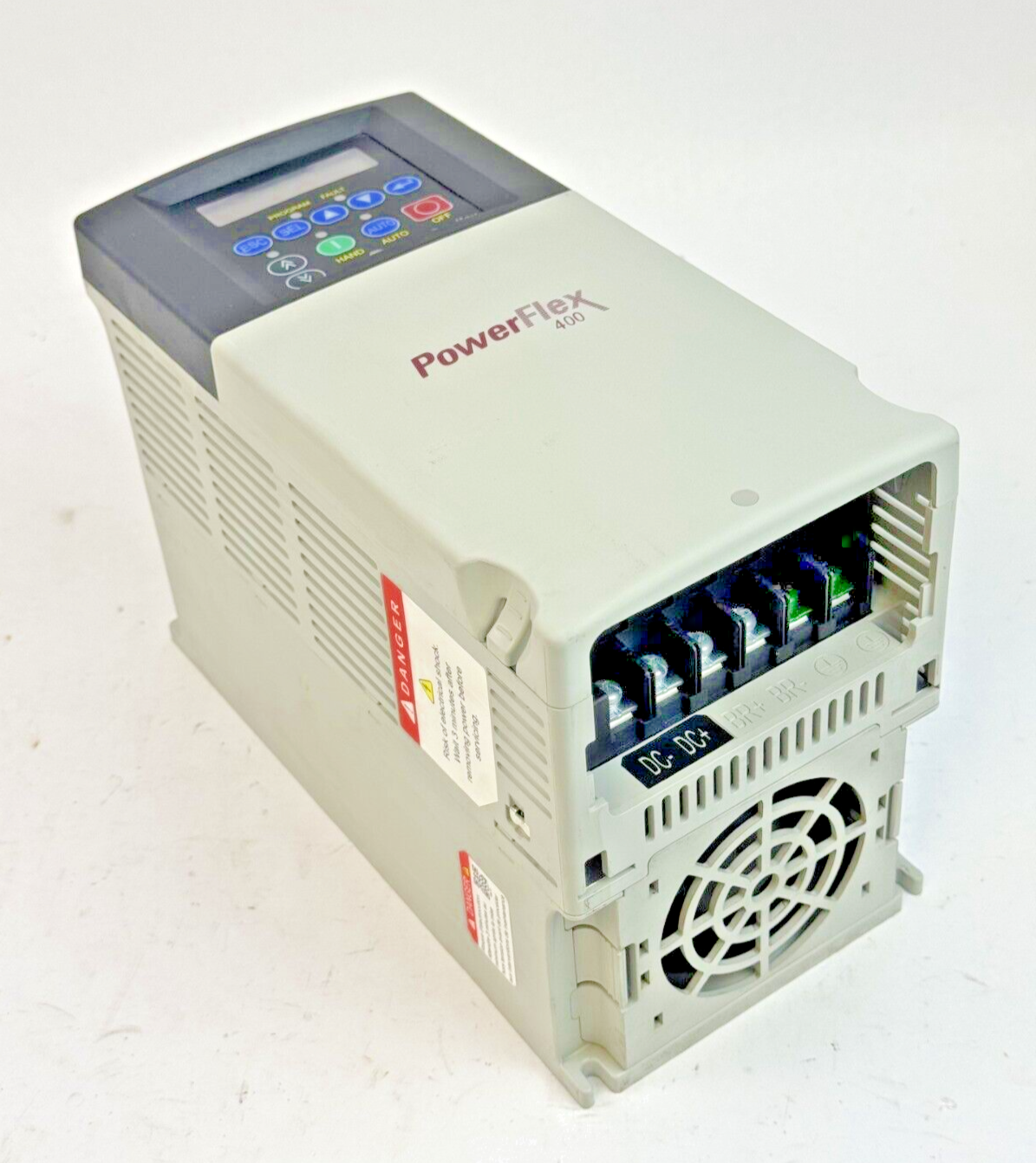 ALLEN-BRADLEY - 22C-D022N103 SER. B FRN 8.02 - POWERFLEX 400 - OUTPUT 0-460VAC
