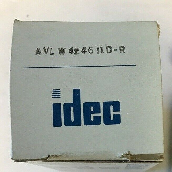 IDEC PUSH BUTTON AVLW424611D-R 120-600VAC 110-600VDC 10A