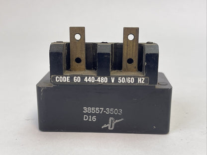 EATON / CUTLER HAMMER / WESTINGHOUSE 38557-3503 COIL 440-480V 50/60HZ CODE 60