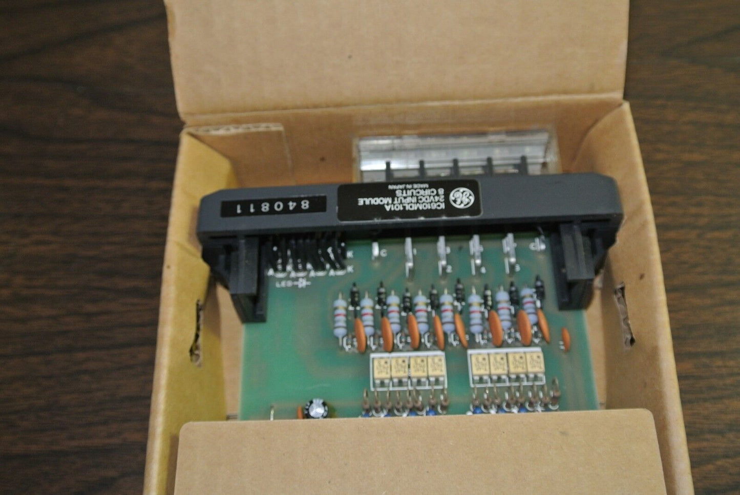 GENERAL ELECTRIC IC610MDL101A PROGRAMMABLE CONTROLLER 24VDC INPUT MODULE