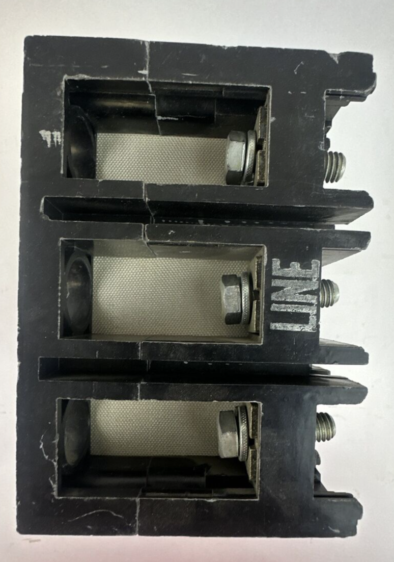 WESTINGHOUSE LB3400F CIRCUIT BREAKER 400A FRAME 3POLE 600VAC 100AMP TRIP UNIT