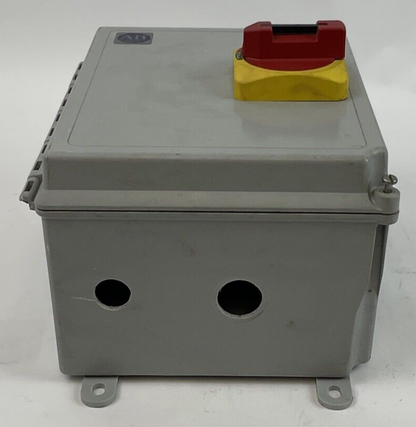 ALLEN BRADLEY 194R-KC30-1753-PY ENCLOSED MOLDED CASE SWITCH REV.3-65 SER.A