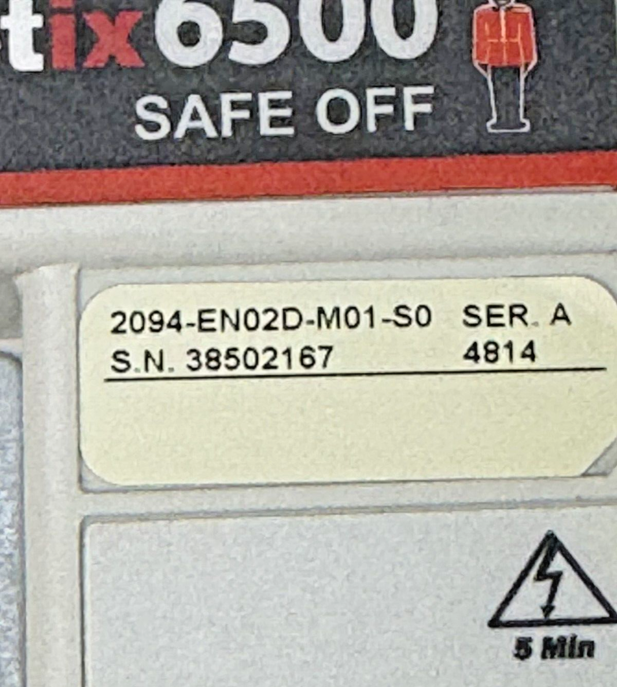 ALLEN-BRADLEY - 2094-EN02D-M01-S0 SER. A / FW VER. 2.018 & 2094-BM02-M SER. A