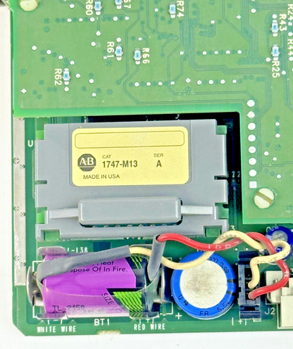 ALLEN-BRADLEY - 1747-L542 SER. C REV. 7 FRN: 10 -SLC 500 CPU PROCESS. & 1747-M13