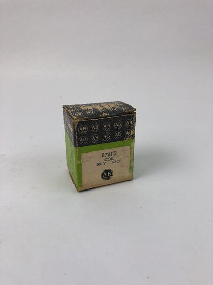 ALLEN BRADLEY 87A113 COIL 208 V 60 CY