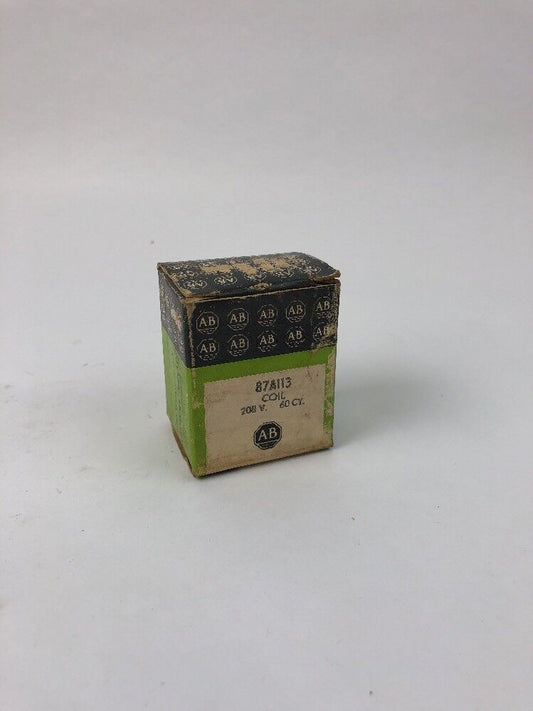 ALLEN BRADLEY 87A113 COIL 208 V 60 CY