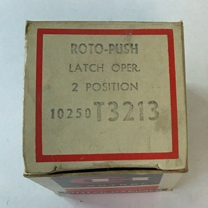 CUTLER HAMMER 10250T3213 ROTO-PUSH LATCH OPER. 2POS