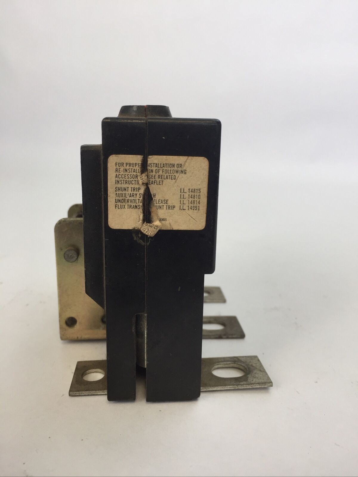 WESTINGHOUSE HKB3225T AB TRIP UNIT 225AMP 3POLE INST TRIP 1125-2250A 1293C32G08