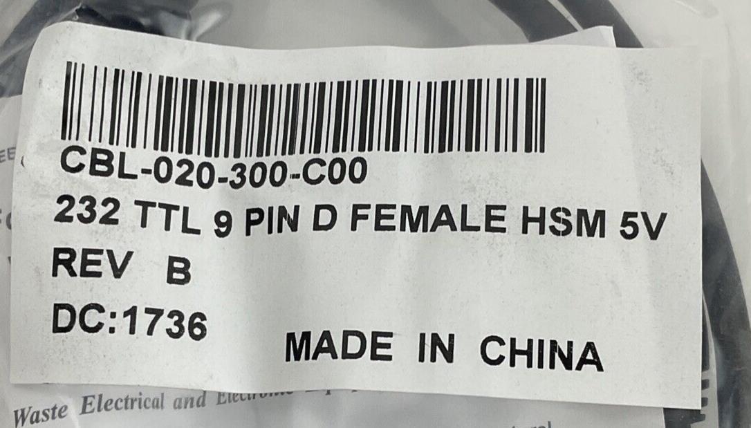 HONEYWELL 1910IER-3-25156 BARCODE SCANNER KIT BOM REV.D