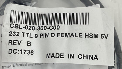 HONEYWELL 1910IER-3-25156 BARCODE SCANNER KIT BOM REV.D