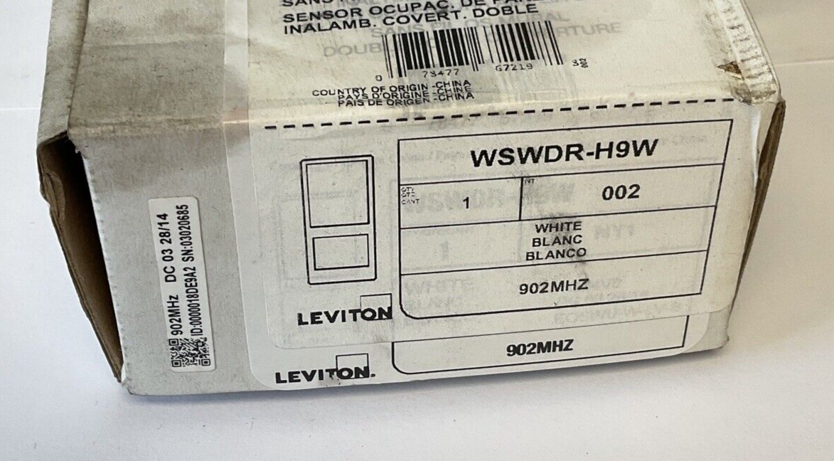 LEVITON WSWDR-H9W MOTION SENSOR