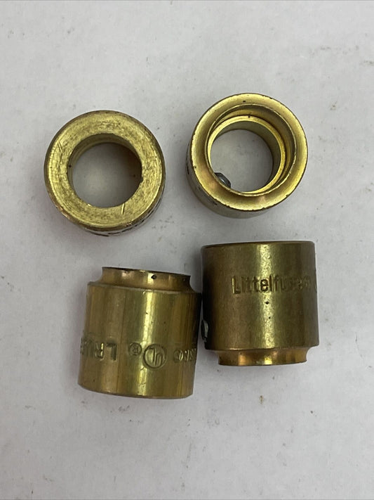 LITTELFUSE LRU263M FUSE REDUCER 30-60A 250V (LOT OF 4)