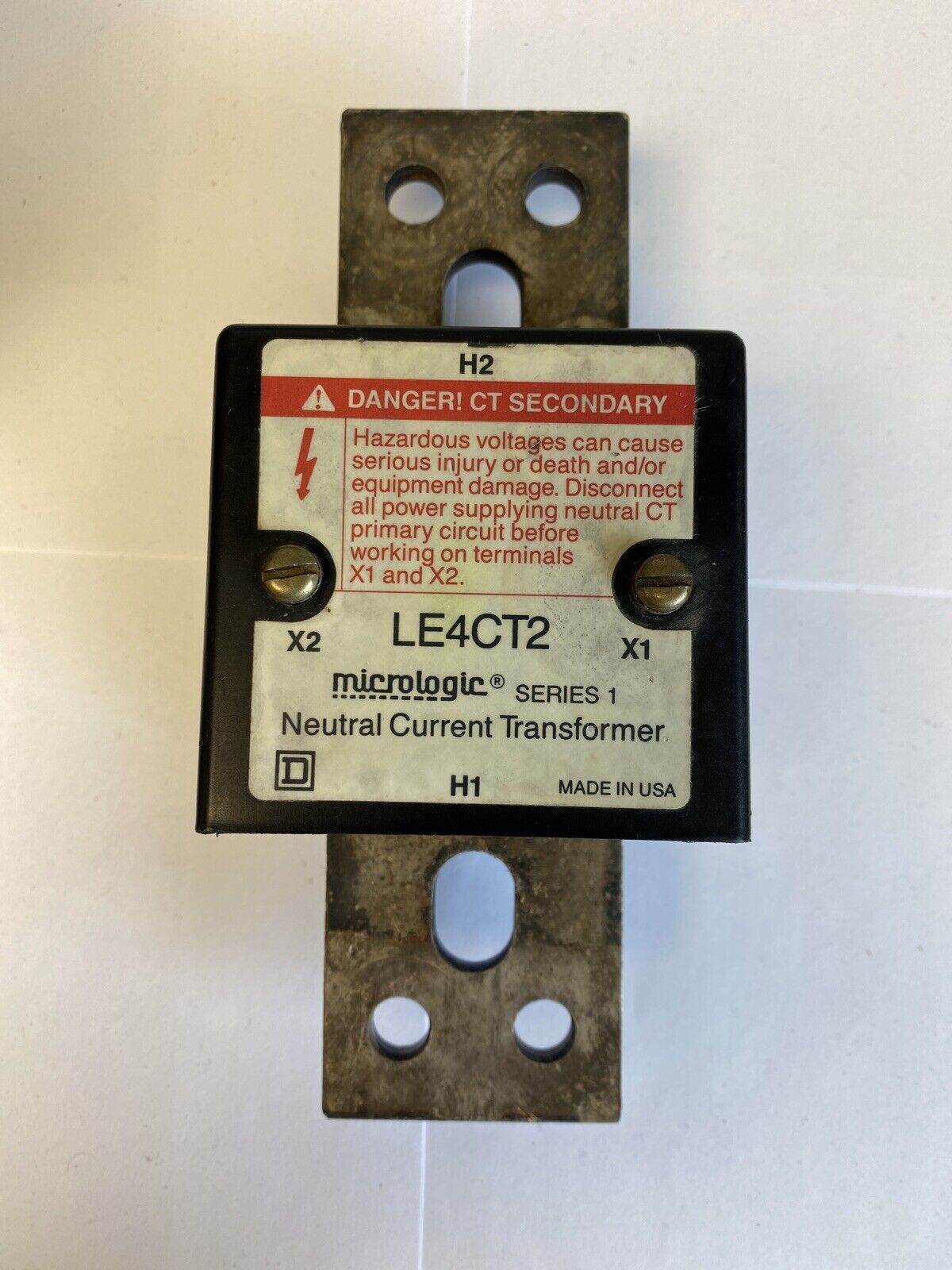 Square D Micrologic LE4CT2 Neutral Current Transformer
