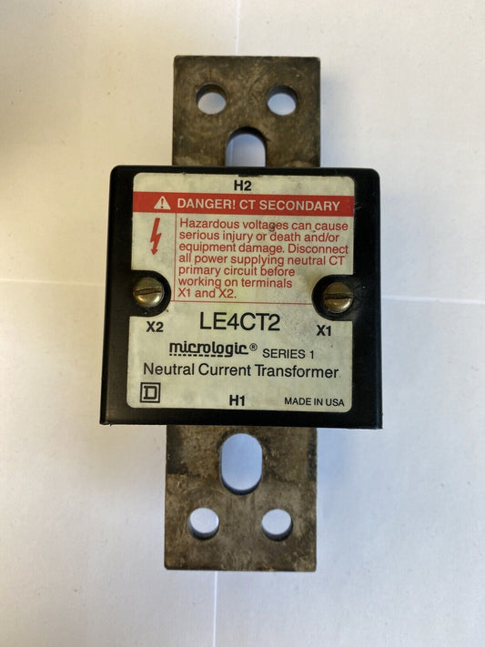 Square D Micrologic LE4CT2 Neutral Current Transformer