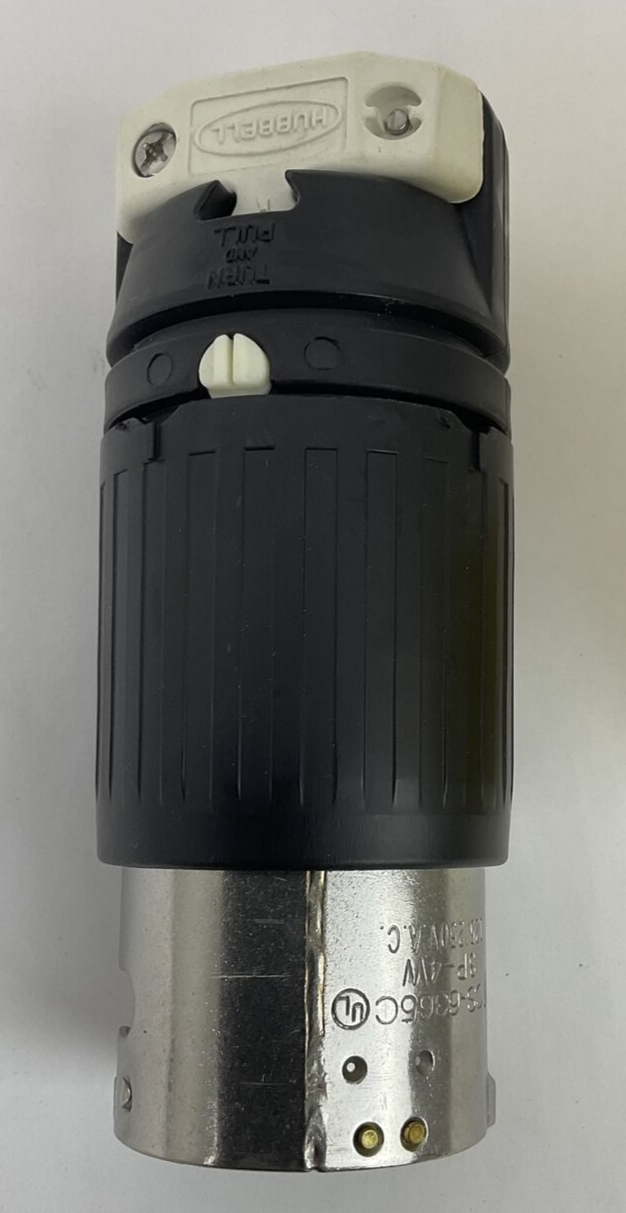 HUBBELL CS6365C LOCKING PLUG 50A 3POLE 4WIRE INSULGRIP