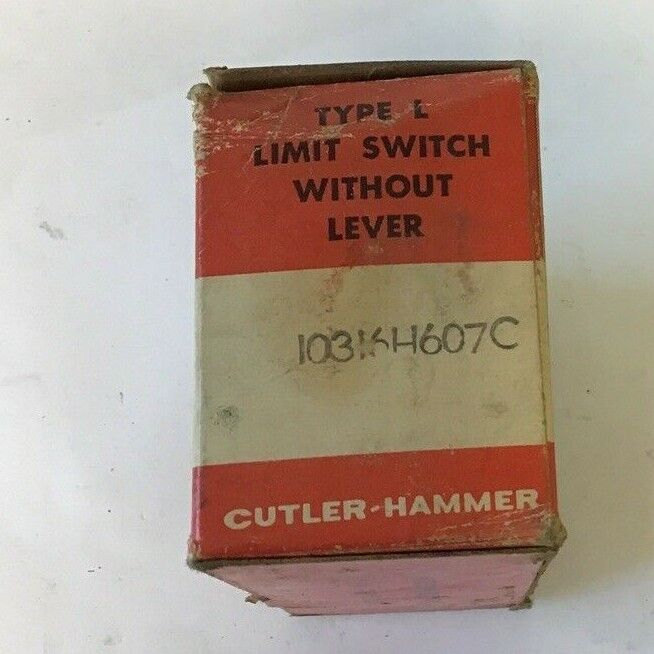 CUTLER HAMMER 10316H607C LIMIT SWITCH W/O LEVER 600VAC