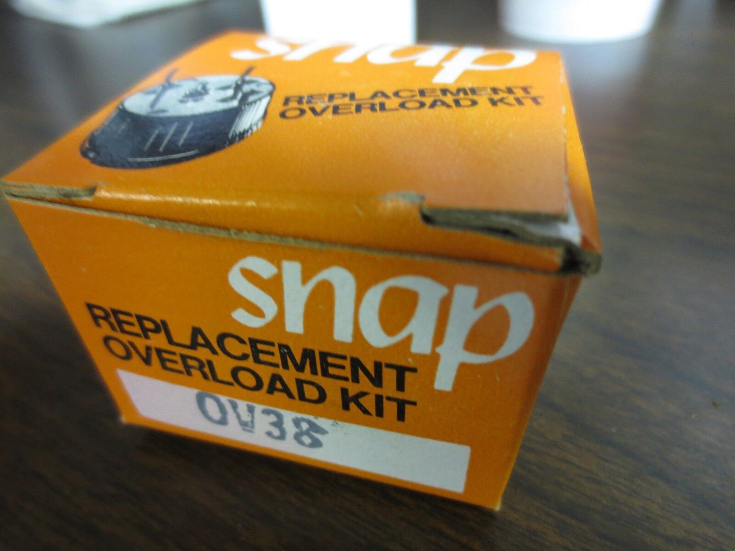 SNAP OV38 REPLACEMENT OVERLOAD KIT 1/5 to 1/5HP 115V 18.5 to 22.0A NEW SURPLUS