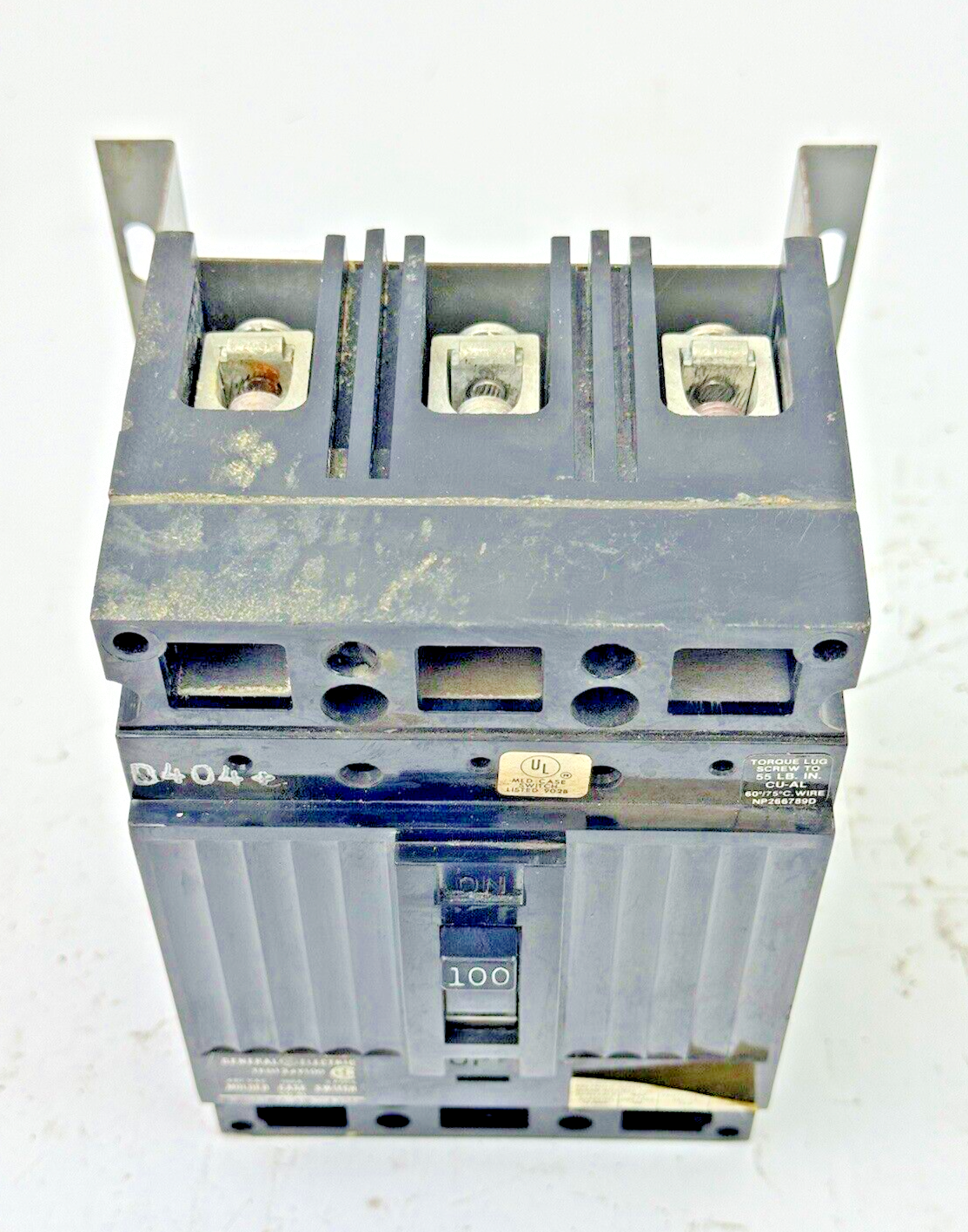 GE - TED134Y100 - MOLDED CASE SWITCH - 100A/3 POLE/480VAC