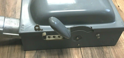 SQUARE D HU 362 WH SAFETY SWITCH SER.A1 60A NON FUSIBLE TYPE1 600VAC 40HP