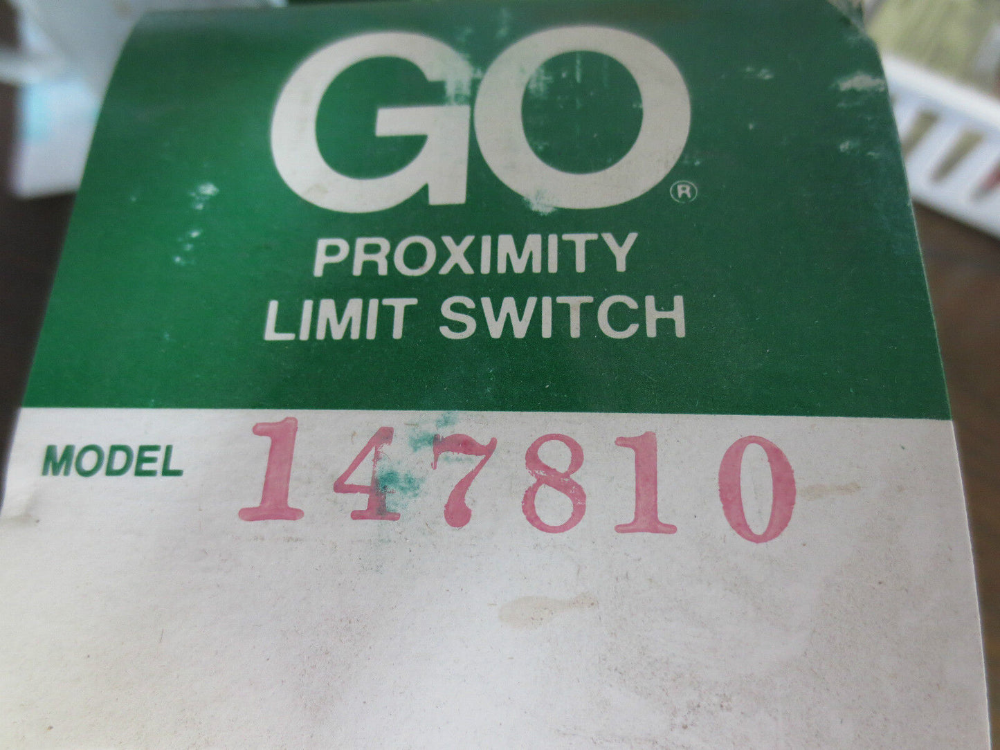 GO 147810 PROXIMITY LIMIT SWITCH 120/240/480VAC 500W - NEW SURPLUS - 871102