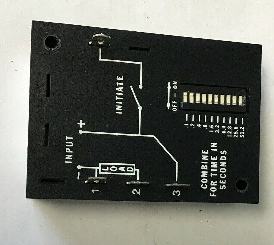 SSAC TDUBL3000A SOLID STATE TIMER 0.1-102.3SEC 1AMP CODE 2389B