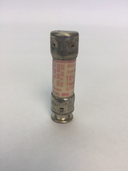 SHAWMUT TRI-ONIC TR4/10R TIME DELAY FUSE 4/10A 250VAC CLASS RK5 (BOX OF 10)