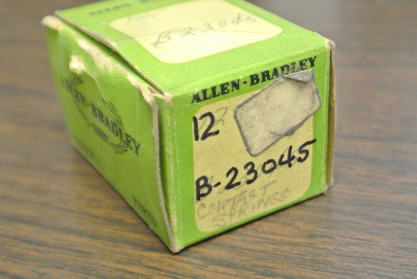 LOT of 12 / ALLEN-BRADLEY B-23045 CONTACT SPRINGS / SIZE 1, 2 / NEW SURPLUS
