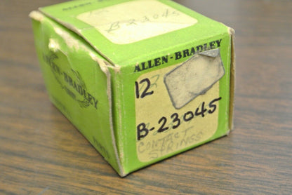 LOT of 12 / ALLEN-BRADLEY B-23045 CONTACT SPRINGS / SIZE 1, 2 / NEW SURPLUS