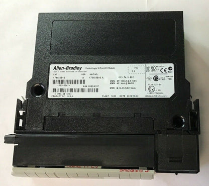 ALLEN BRADLEY 1756-IB16 SER.A 16POINT D/I MODULE FW3.3 24VDC ***LOTOF2***