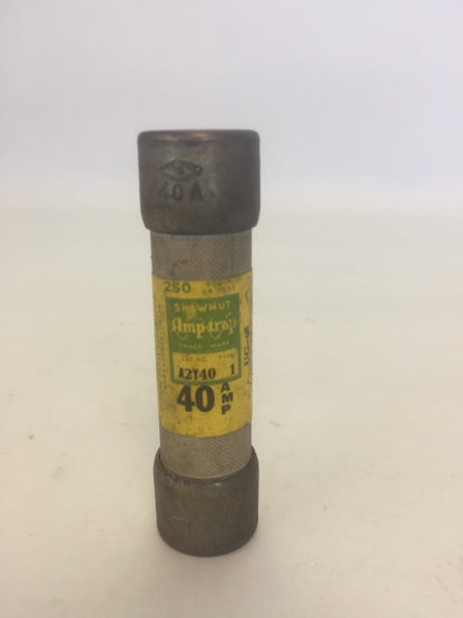 SHAWMUT AMP-TRAP A2Y40 FUSE CURRENT LIMITING 40AMP 250VAC (LOT OF 10)