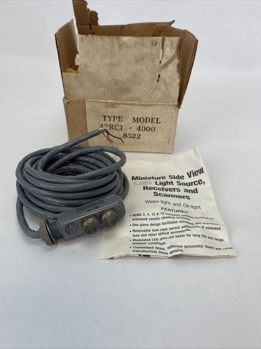 ALLEN BRADLEY TYPE 42RC1 MODEL 4000 PHOTOSWITCH 8522
