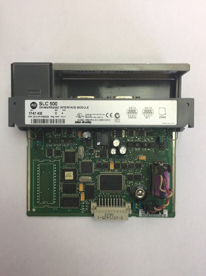 ALLEN BRADLEY 1747-KE SER C FRN 4 DH485/RS232C INTERFACE MODULE