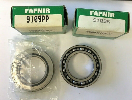 FAFNIR BALL BEARING 9109K AND 9109PP