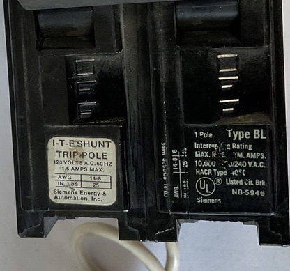 ITE B13000S01 CIRCUIT BREAKER 30A 120/240VAC 2POLE