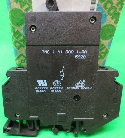 PHOENIX CONTACT TMC-1-M1-000-1.0A CIRCUIT BREAKER 1AMP 1POLE - NEW SURPLUS