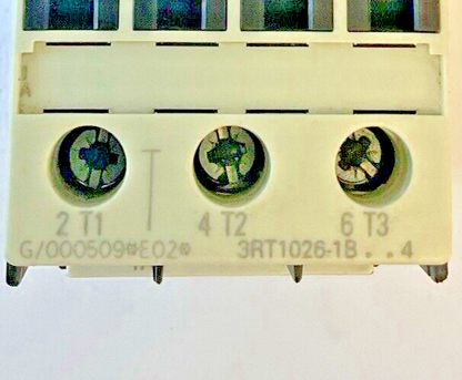 SIEMENS 3RT1026-1B..4 CONTACTOR 24VDC 35A 600V