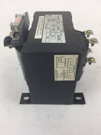 ALLEN BRADLEY 1497-N8 CONTROL CIRCUIT TRANSFORMER .250 KVA 240/480V 60HZ SER A