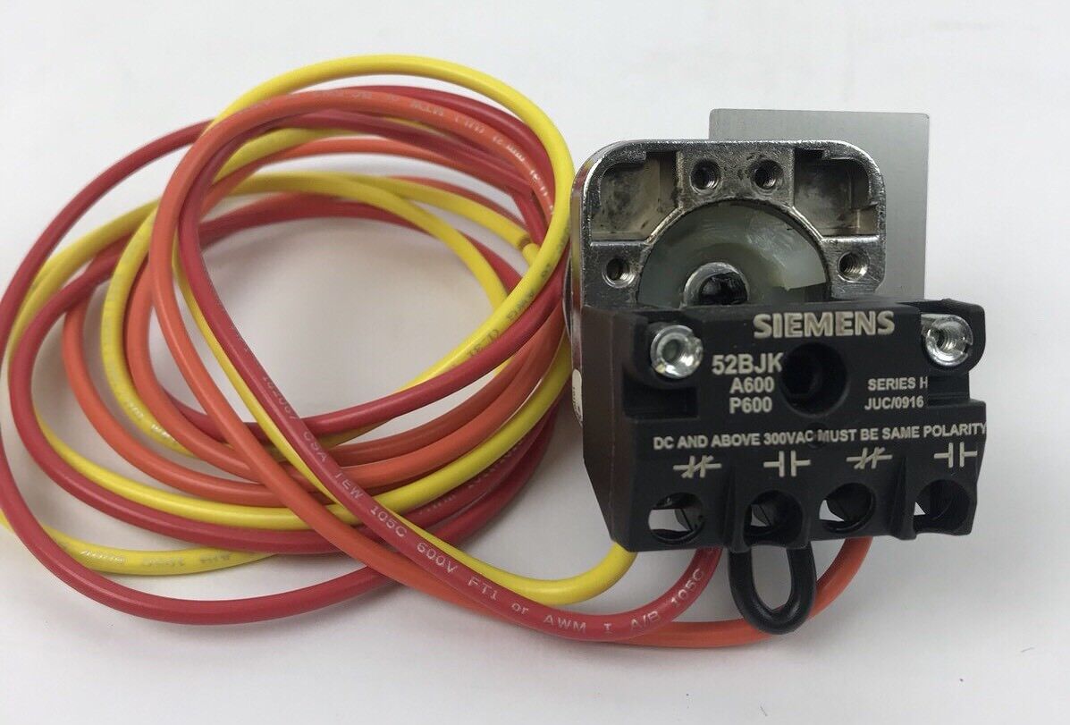 SIEMENS 49SAS01 SELECTOR SWITCH KIT, HAND-OFF-AUTO, FOR SIZE 0-6, *NEW*