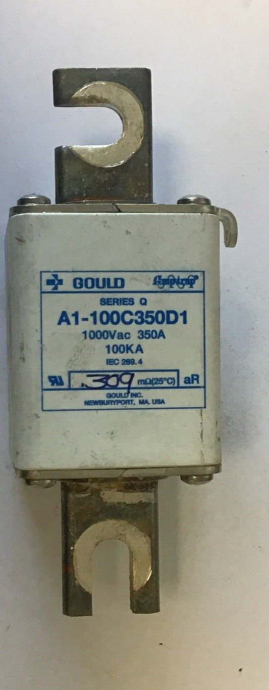 GOULD A1-100C350D1 FUSE SERIES Q 1000VAC 350A 100KA