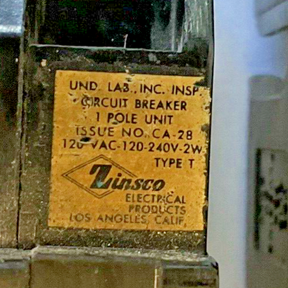 ZINSCO Q130 CIRCUIT BREAKER 30A 1POLE 120-240VAC TYPE T ***LOTOF2***