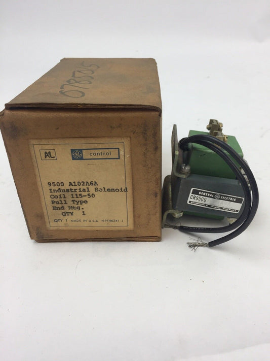 GE CR9500A102A6A SOLENOID 115V 50HZ PULL TYPE END MTG