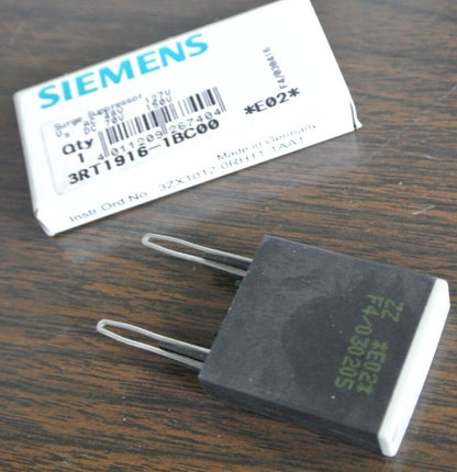 SIEMENS 3RT1916-1BC00 - SURGE SUPPRESSOR - 48-127VAC, 70-150VDC - NEW SURPLUS